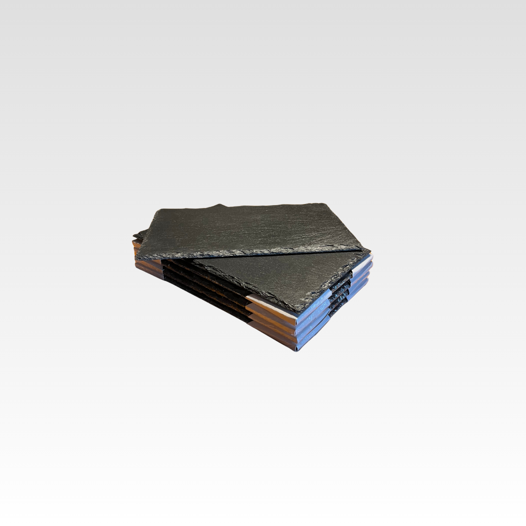 Set 6 Piatti In Pietra Naturale