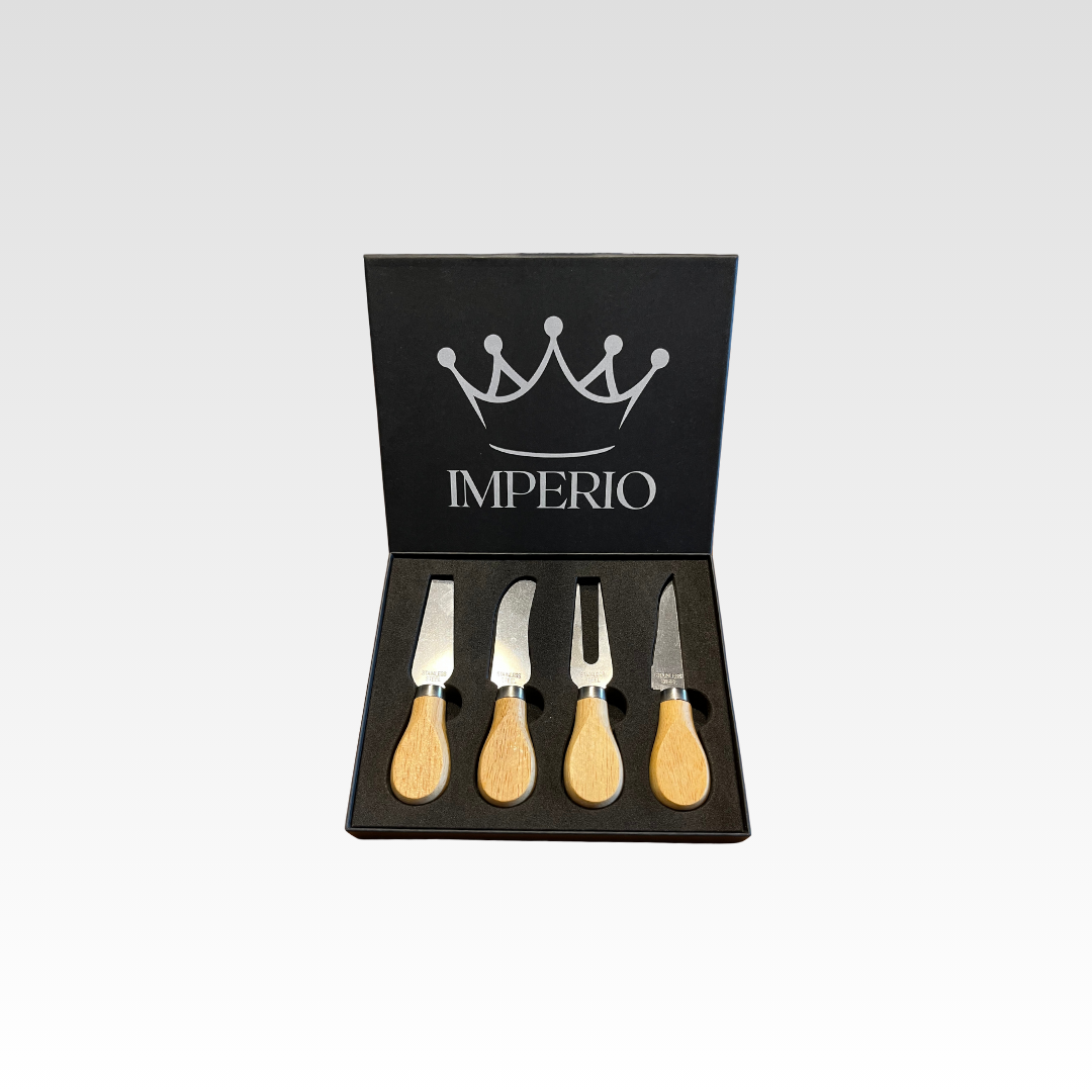 Set 4 Coltellini Da Formaggio