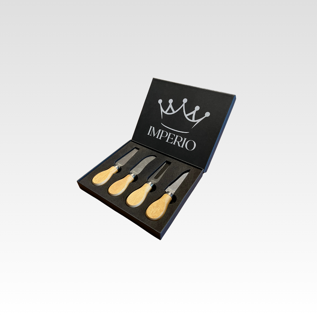 Set 4 Coltellini Da Formaggio